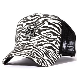Red Monkey Rich Tiger RM1490 New Unisex Limited Edition Fashion Trucker Cap Hat, Black