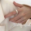 WALLFLOWER Daisy Ring 925 Silver Daisy Waterproof Genuine Sterling Silver