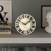 Jones Clocks® Ealing desk clock | Mini skeleton clock |