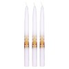 Mega Candles 3 pcs Unscented Chalice Religious First Communion Taper