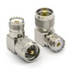 Ahoaepy 2PCS PL259 UHF 90 Degree Right Angle Coax Adapter,