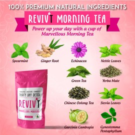 Morning Detox Tea Blend, 30 Day Supply
