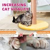 Scratching Post 33 inch Tall for Indoor Cats with Sisal