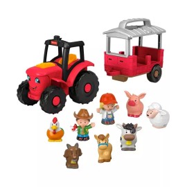 Fisher-Price Fisher Price Little People Caring For Animals Tractor & Figures Kids Infant toys