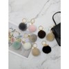 Lala 마이아 밍크털 키링참장식-베이지(MAIAKR010) Maia Mink Fur Keyring Charm -