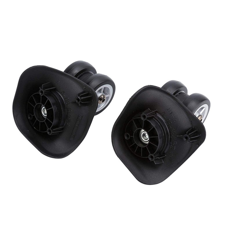 2PCS Suitcase Wheel Replacement, Wear-resistant Silent Carrier Double Bearing Flexible,