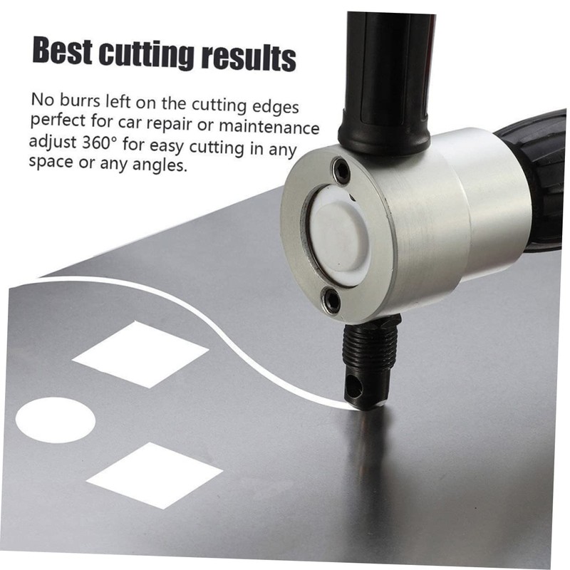 Tofficu 1pc Metal Cutter Kit Nibbler Cutter Double Head
