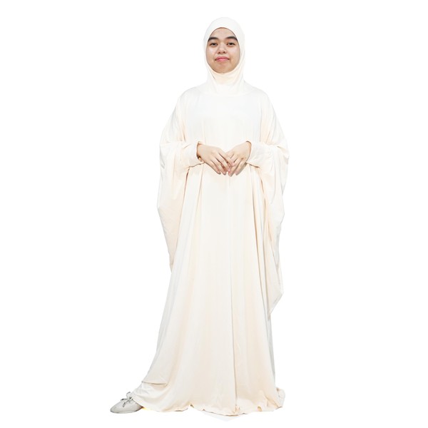 Musuly Abaya Prayer Dress for Muslim Women, beige