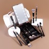 Professional Soft Makeup Brushes Set with LED Light, 15pcs/set Makeup