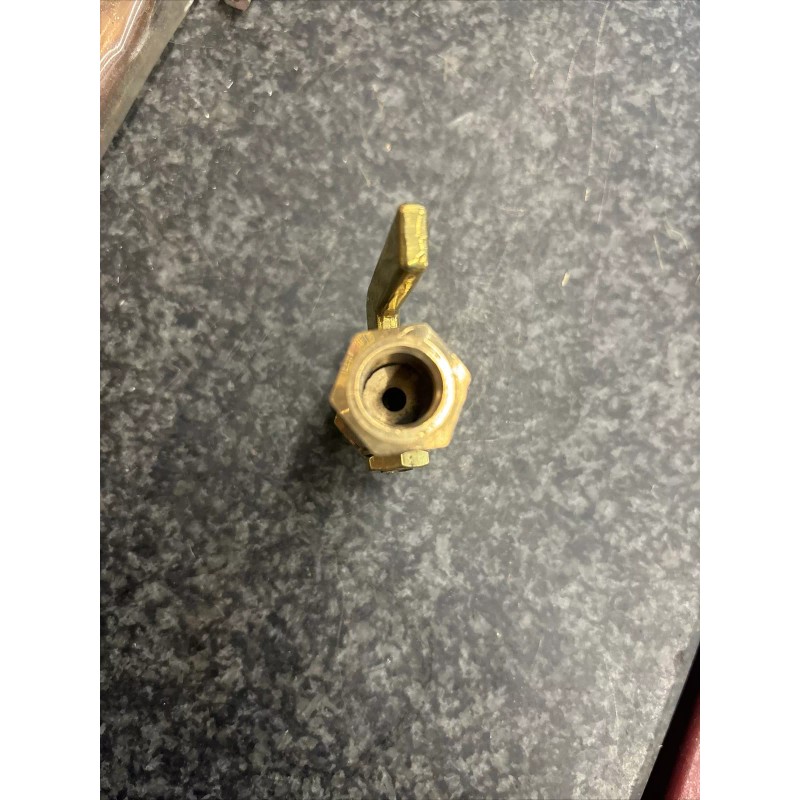 Lunkenheimer 1/4” NPT Brass Steam Valve, Vintage, Steam Punk