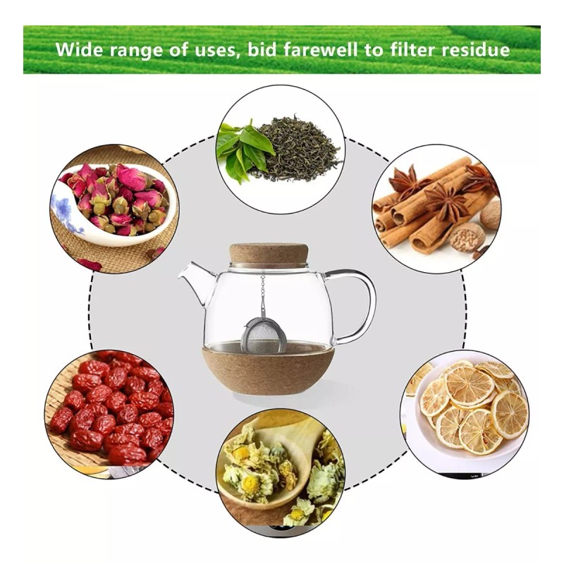 SANBREVE Infusores De Té Paquete Para Té De Bola Malla