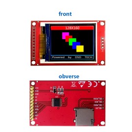 DSD TECH Módulo de pantalla LCD TFT de 1,8 pulgadas con interfaz SPI para Arduino y MCU