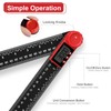 Aweohtle 2-in-1 Digital Protractor with LCD Display, Hold and Locking