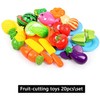 Baby Felt Board Play Food Toy Set for Pretend Kitchen