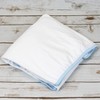 Interfit Knitted Fitted Sheet, White, Single Bed, Fits Hospital Beds