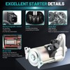 Farrme 19159 Starter Motor Fit for Honda Civic 2012-2015 1.8L,