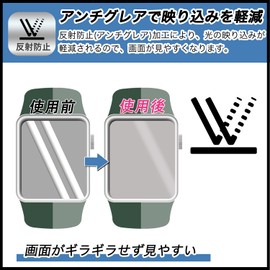 FILMEXT Film for CASIO Collection Standard W-218H Series (Set of 2), Anti-Glare, Anti-Fingerprint, Made in Japan