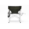 Udorich Comfortable Folding Outdoor Chair with Side Table and Storage