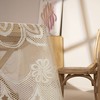 GEFEII White Lace Tablecloth Rectangular for Rectangle Table Crochet Lace