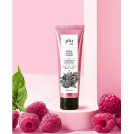 DAISO Plu365 Body Scrub 100g Raspberry Flavor