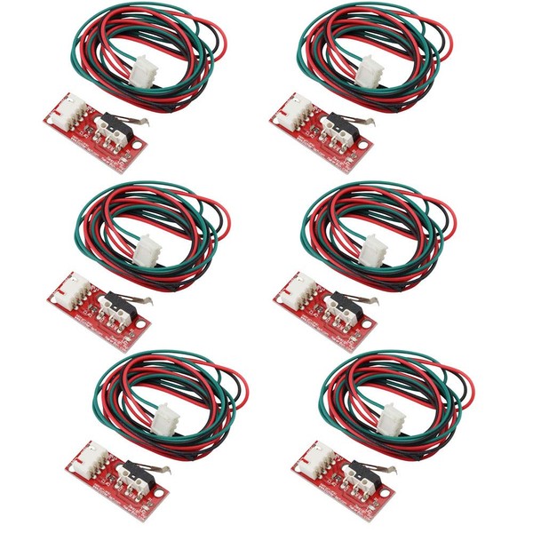 VKLSVAN 6pcs Endstop Switch Limit Switch 3D Printer Accessories with