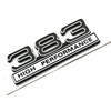 2pcs 383 6.2L High Performance Engine Emblems Badge 3D Decals