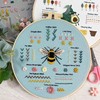 Myfelicity 3 Embroidery kit for Beginners, Embroidery Starter Kits to