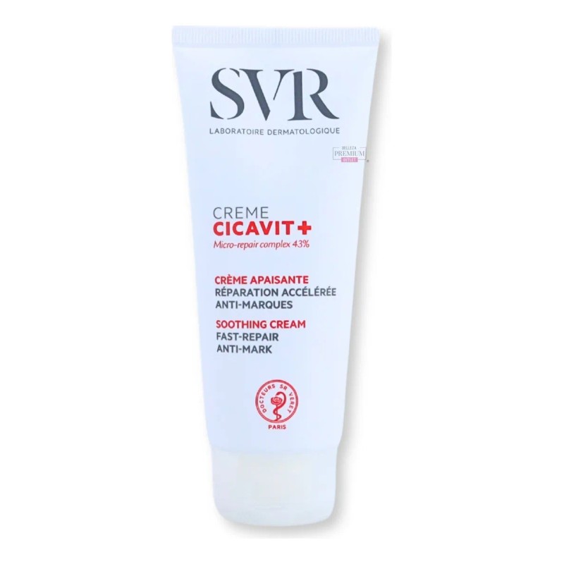 Svr Cicavit Crema Facial Reparadora Libre Parabenos 100ml Piel Irritada