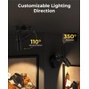 PESUTEN Zoomable Spot Lights Indoor, Rechargeable Picture Light with Remote,