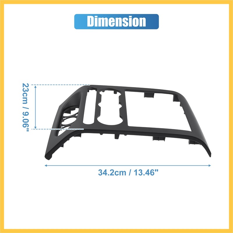 REPAIROCK Front Dash Radio Bezel Center Trim Panel Cover for