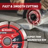 EZARC 4-1/2 inch Segmented Diamond Blade, Diamond Cutting Wheel for