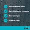 ENKI R35 150mm Traditional Fixed Small Shower Head - Antique