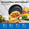Induction Cookware Pots and Pans Set 10 Piece, BEZIA Dishwasher