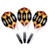 CUESOUL Sword Series Soft Tip Darts, 18g, 95% Tungsten (CSTSTD041)
