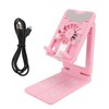 Cell Phone Stand with Phone Cooler, Desktop Phone Live Streaming