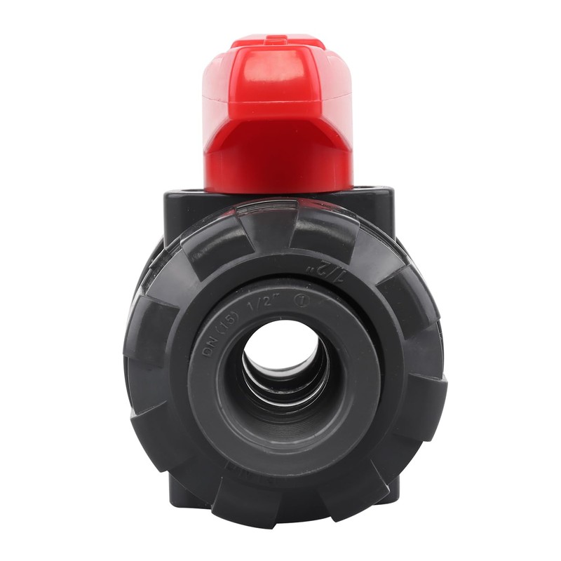 DERNORD 2 Pack PVC True Union Ball Valve NPT Threaded