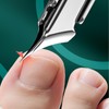 Slanted Nail Clippers, Curved Toenail Clippers, Professional Precision Cutter Trimmer