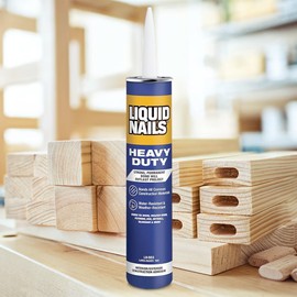 SchayCo 12 Pack Caulk Saver Caps with Case of 12 Liquid Nails LN903 Heavy-Duty Construction Adhesive 10 Oz