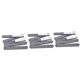 Healvian 15pcs Double-sided Nail Files Washable Nail Sanding Blocks for Natural False for Professionals Beginners Portable for Salon Home Use