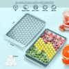 CKE Mini Ice Cube Trays, 104x4PCS Small Ice Cube Tray