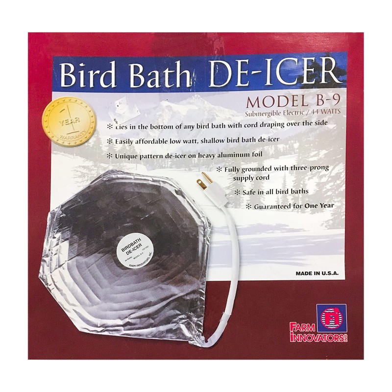 Farm Innovators B-9 44 Watt Economical Submersible Foil Outdoor DeIcer