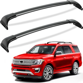 Tuyoung 220lbs Roof Racks Cross Bars Compatible with Ford Expedition 2018-2025 &Lincoln Navigator 2018-2024, Heavy Duty Aluminum Crossbar Roof Rail Cargo Carrier Rooftop Car Accessories