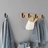 IBosins 20PCS Coat Hooks Wall Mounted Single Prong Robe Hook