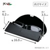 Pearl Glasses Case Semi-Hard Type Blue SA-20M BL