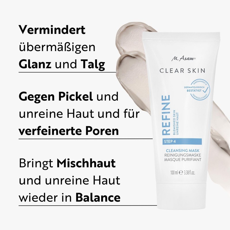 M. Asam Clear Skin Cleansing Mask 100ml