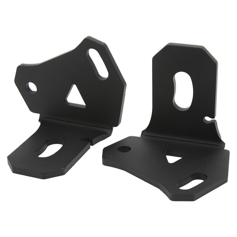 2 PCS Rear Pillar Mount Iron Adjustable Whip Light Flag