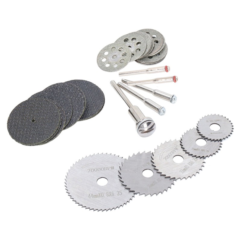 30Pcs Cutting Wheel Discs High Speed Steel Saw Blades with