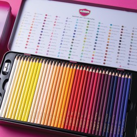 MASTERART Colored Pencils 150 Colors with Pastel, Neon, and Metallic shades, including Blender and Sharpeners in the set, for Kids and Adults Coloring