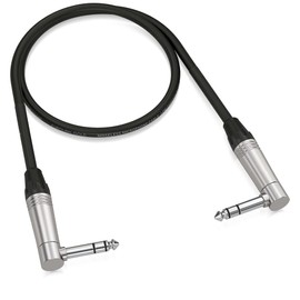 Behringer GIC-60 4SR Cable para instrumento, Negro/Plateado