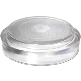 8 x Large Clear Castor Cup Furniture Feet 60 mm
